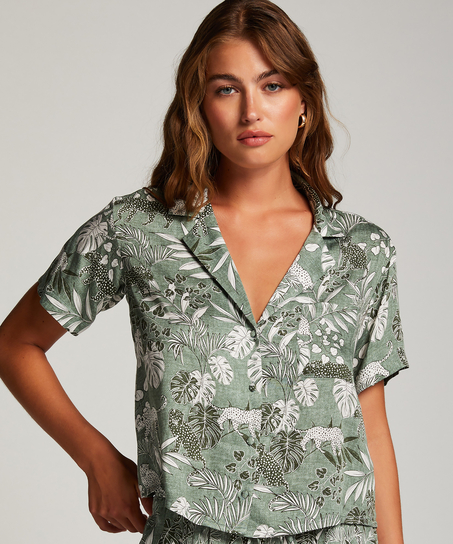Springbreakers Pyjama Top, Green