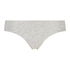 Invisible cotton thong, Grey