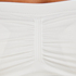Seamless bandeau top, White