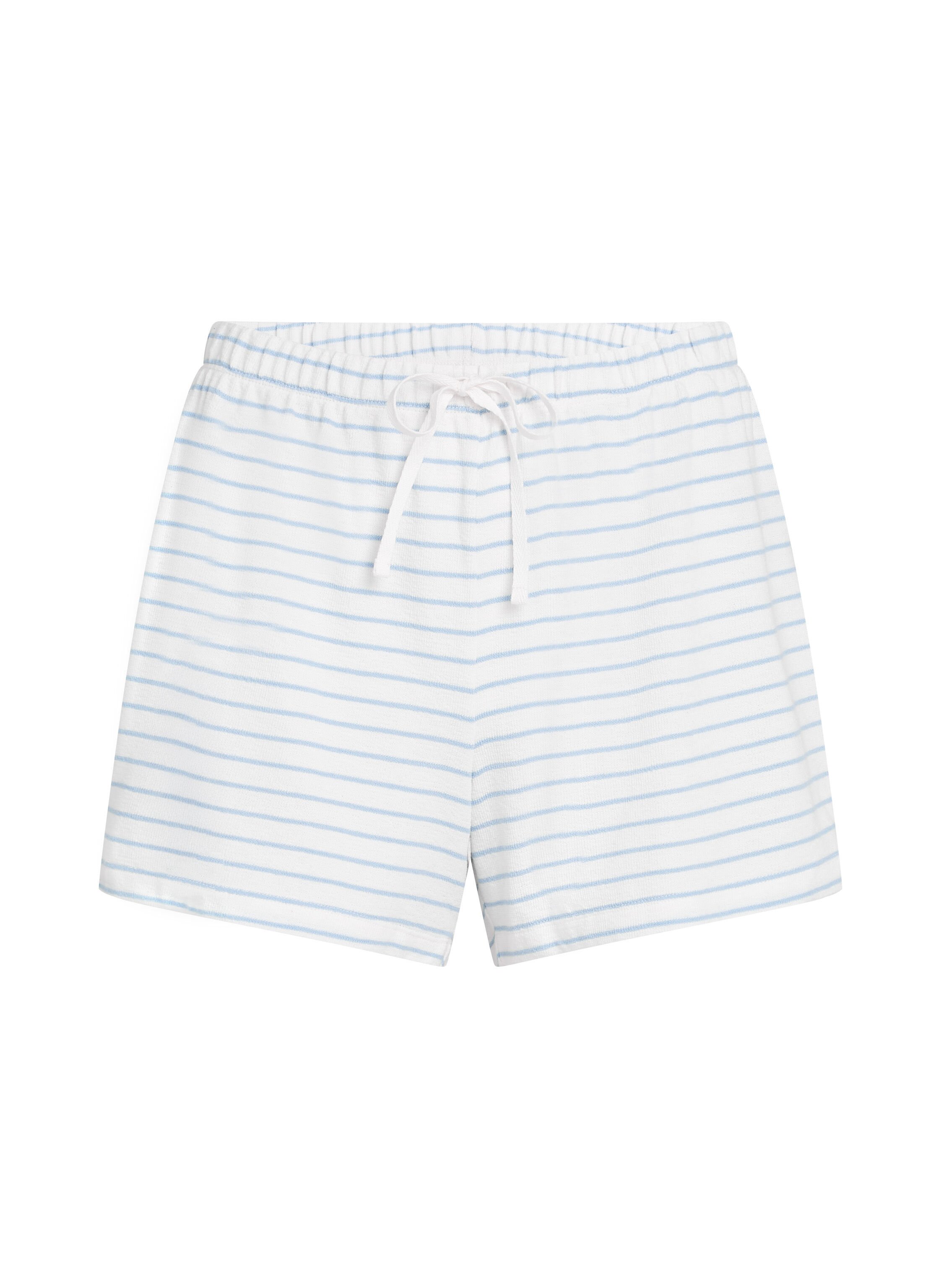 Cotton shorts, Blue