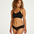Marine seamless bralette, Black