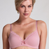 Lola Padded Non-Wired Bra, Pink