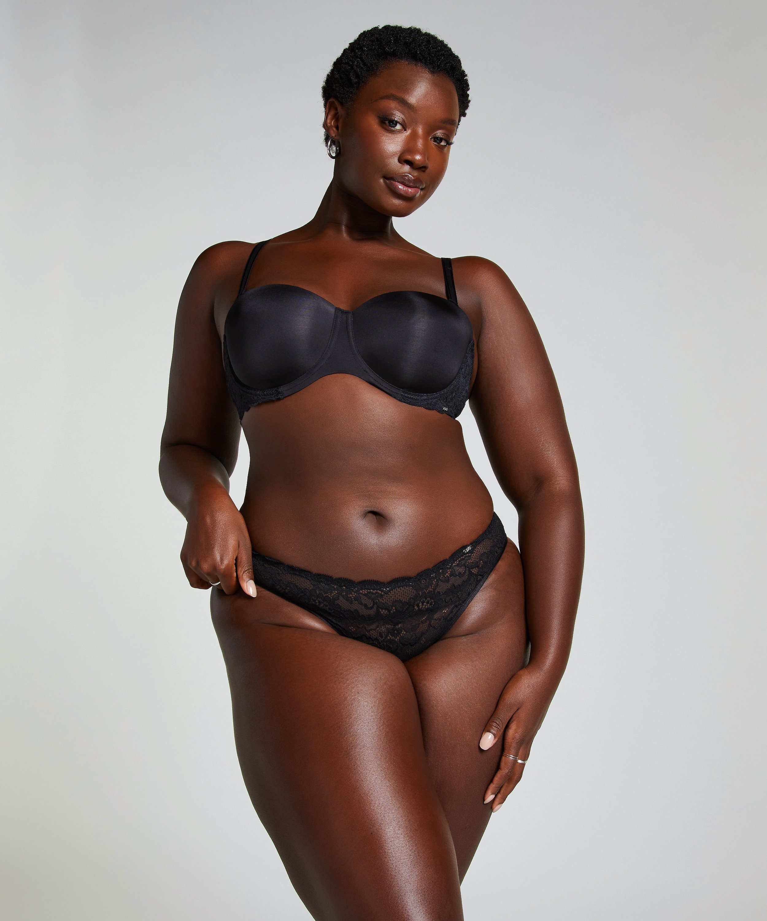 2-pack Angie Knickers, Black, main