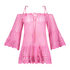 Lace Trim tunic, Pink