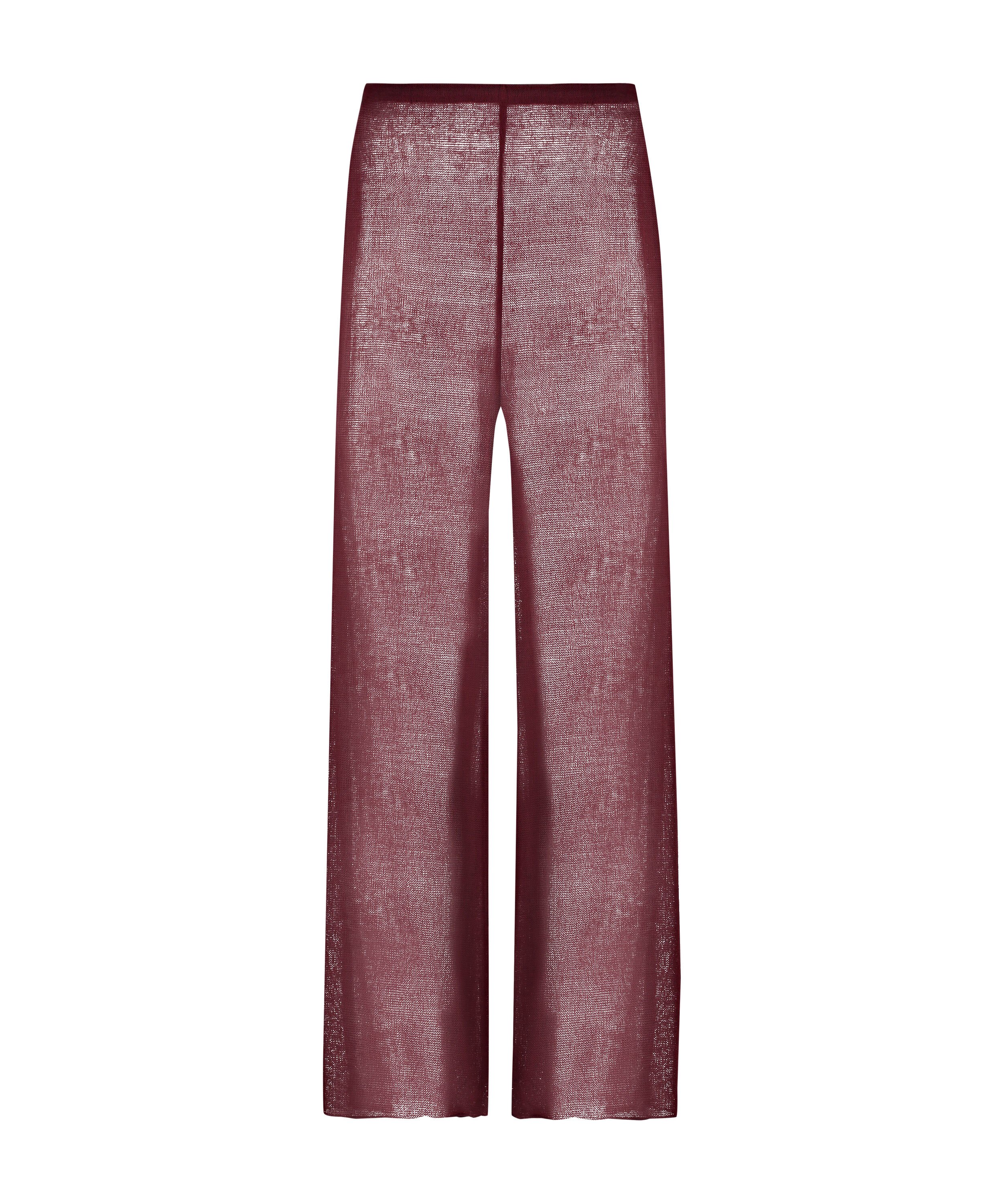 Open Knit Beach Pant, Red