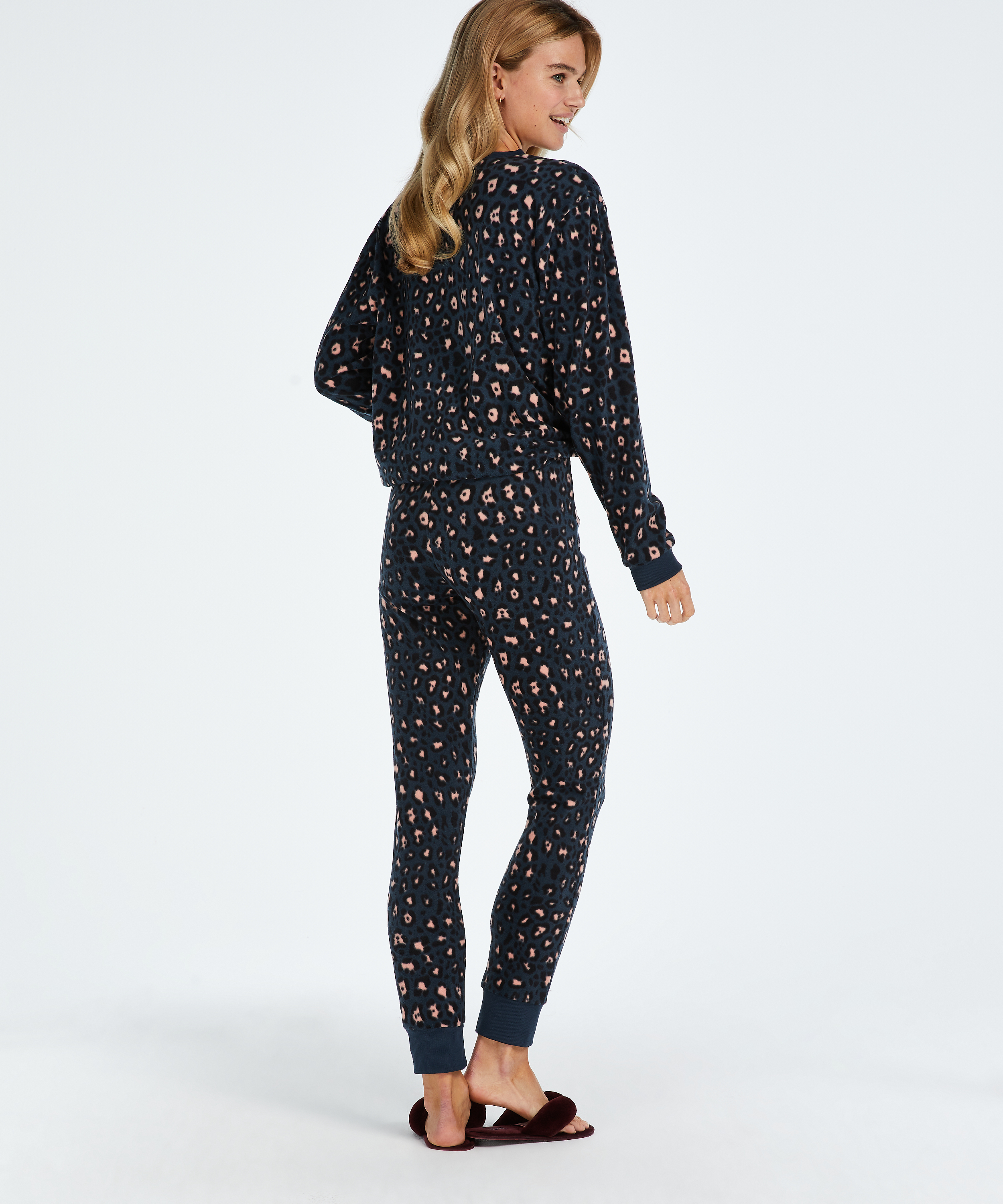 Pyjamaset with Bag, Blue, main