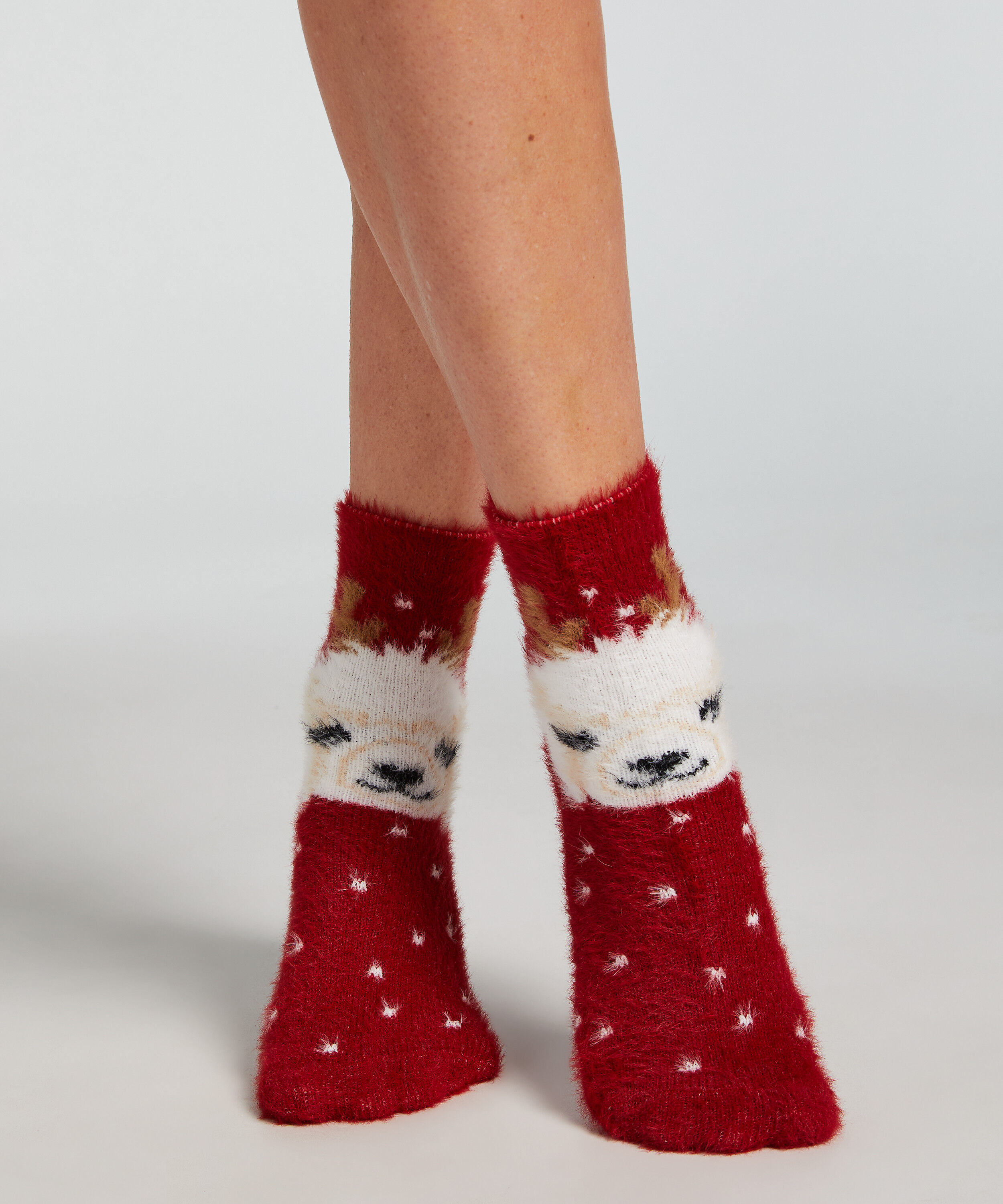 2 pairs of socks Cosy, Red