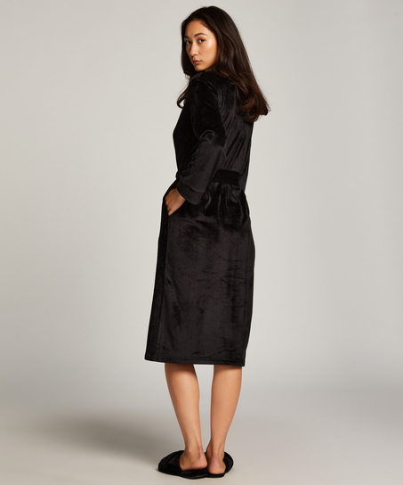 Bathrobe, Black