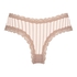 V-shape Mesh Brazilian, Beige