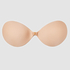 Adhesive bra, Beige
