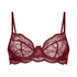 Isabelle Non-Padded Underwired Bra, Red