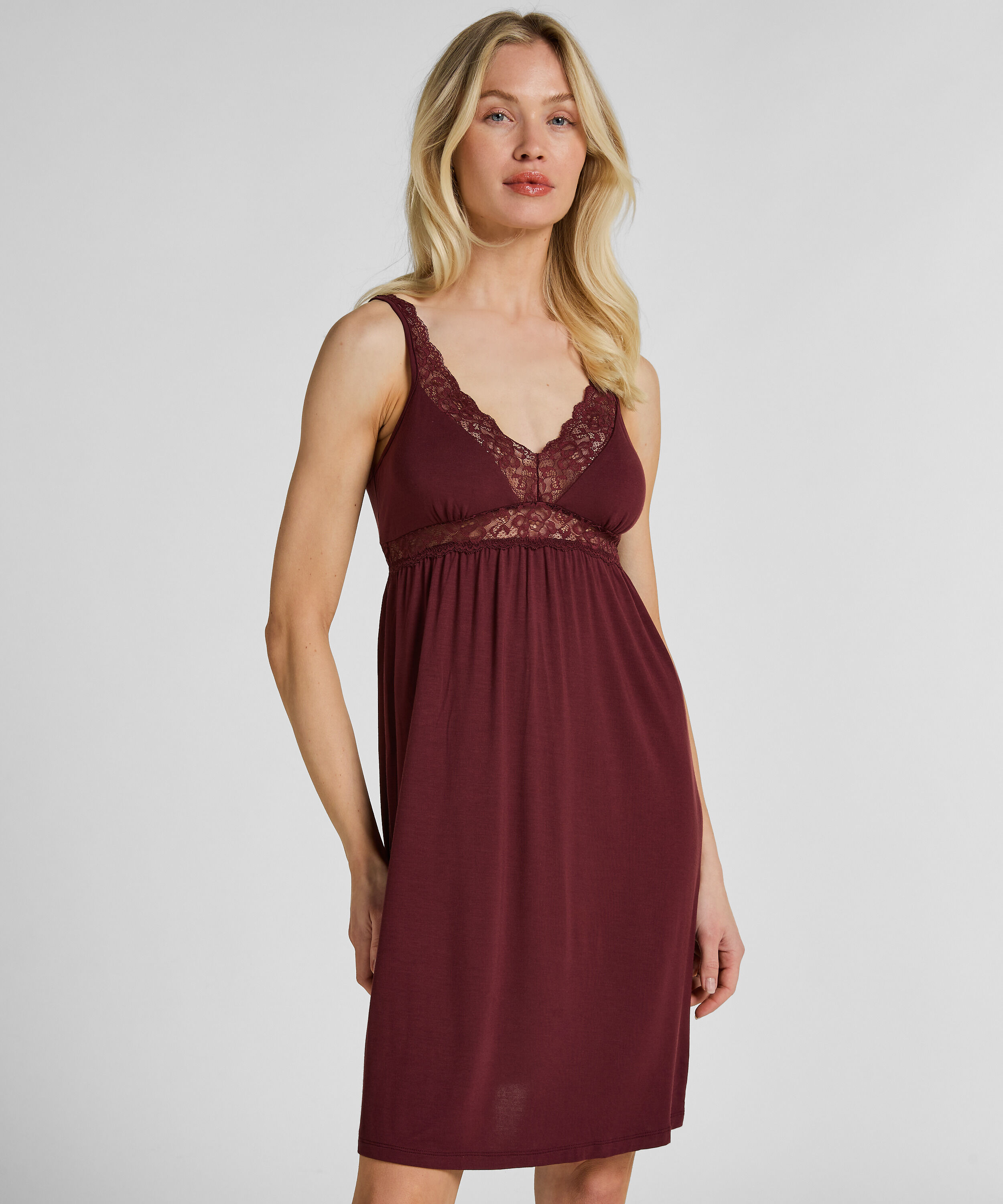 Jersey Slipdress, Purple Jersey Slipdress, Purple