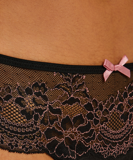 Doriane Thong Boxers, Black