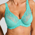 Diva Non-Padded Underwired Bra, Green