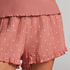 Cotton shorts, Pink