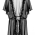 Dressing gown Fantasia, Black