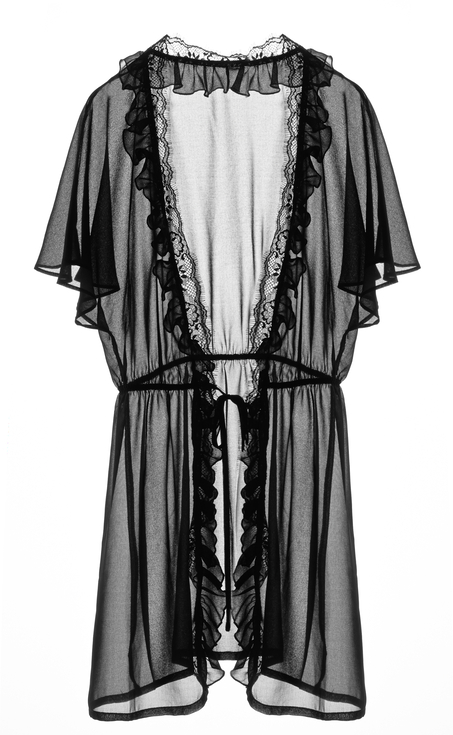 Dressing gown Fantasia, Black