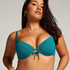 Relief Bikini Top, Green