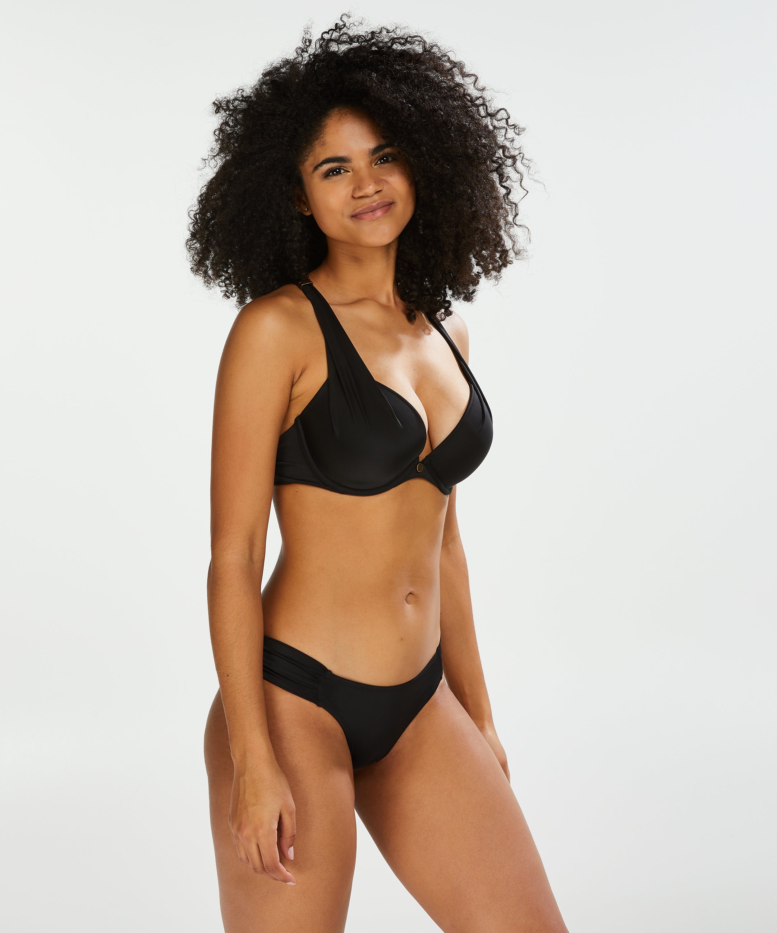 Sunset Dream Rio Bikini Bottoms, Black, main