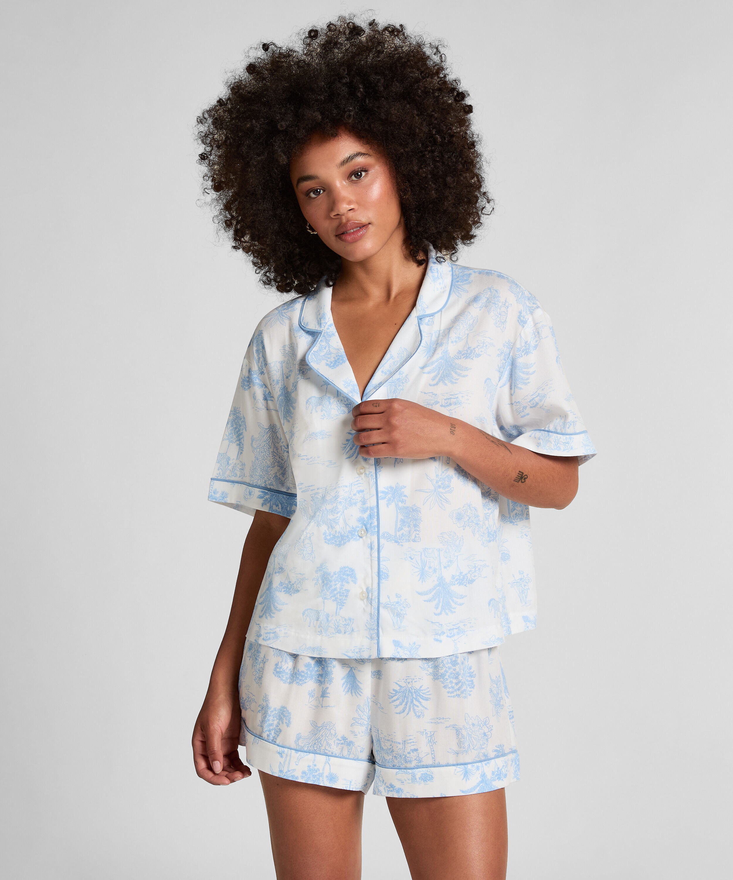 Jacket Short Sleeves Woven