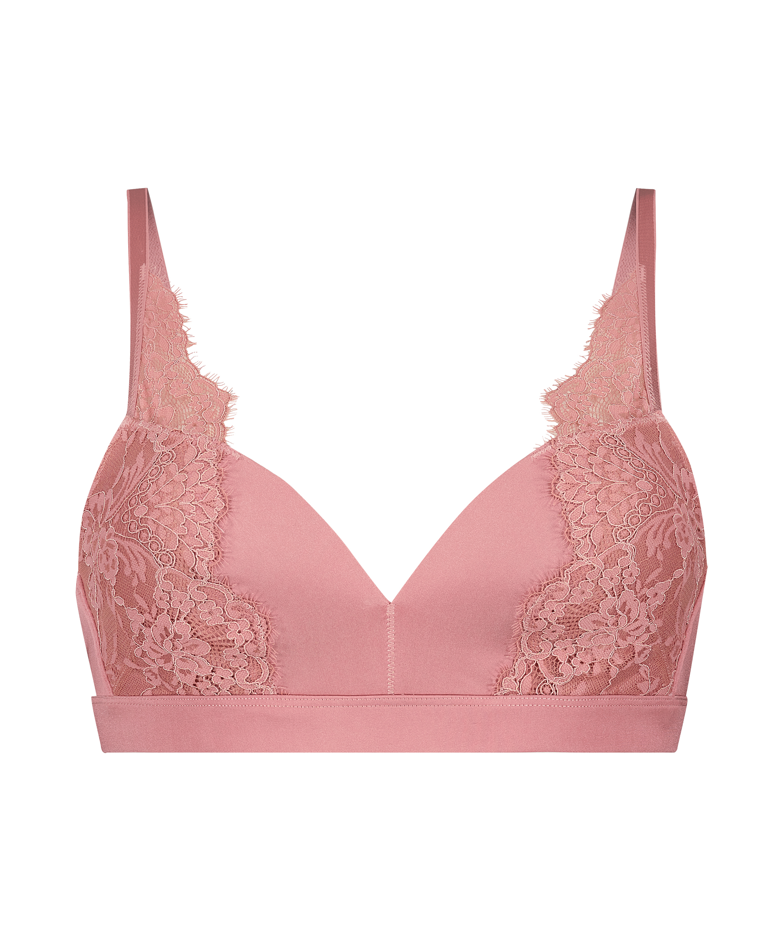 Alexa Padded No-Wire Bra, Pink, main