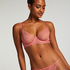 Isabelle Non-Padded Underwired Bra, Pink