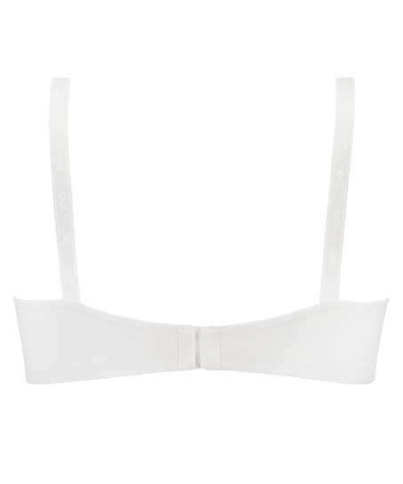 Non-Padded Nursing Bra, White