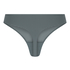 Invisible thong Stripe mesh , Grey