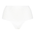 Invisible high thong, White