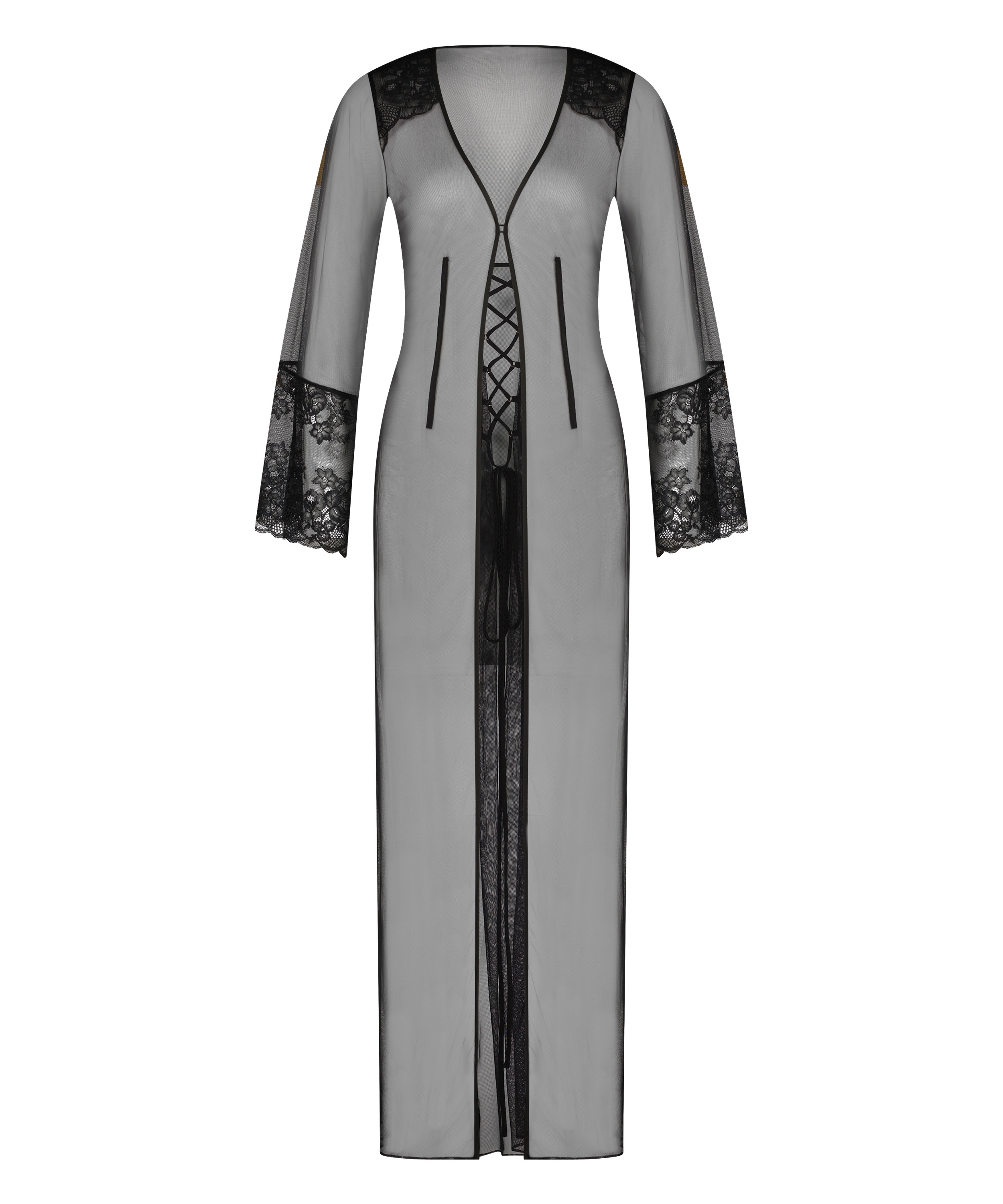 Gladys kimono, Black, main