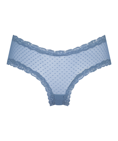V-shape Mesh Brazilian, Blue