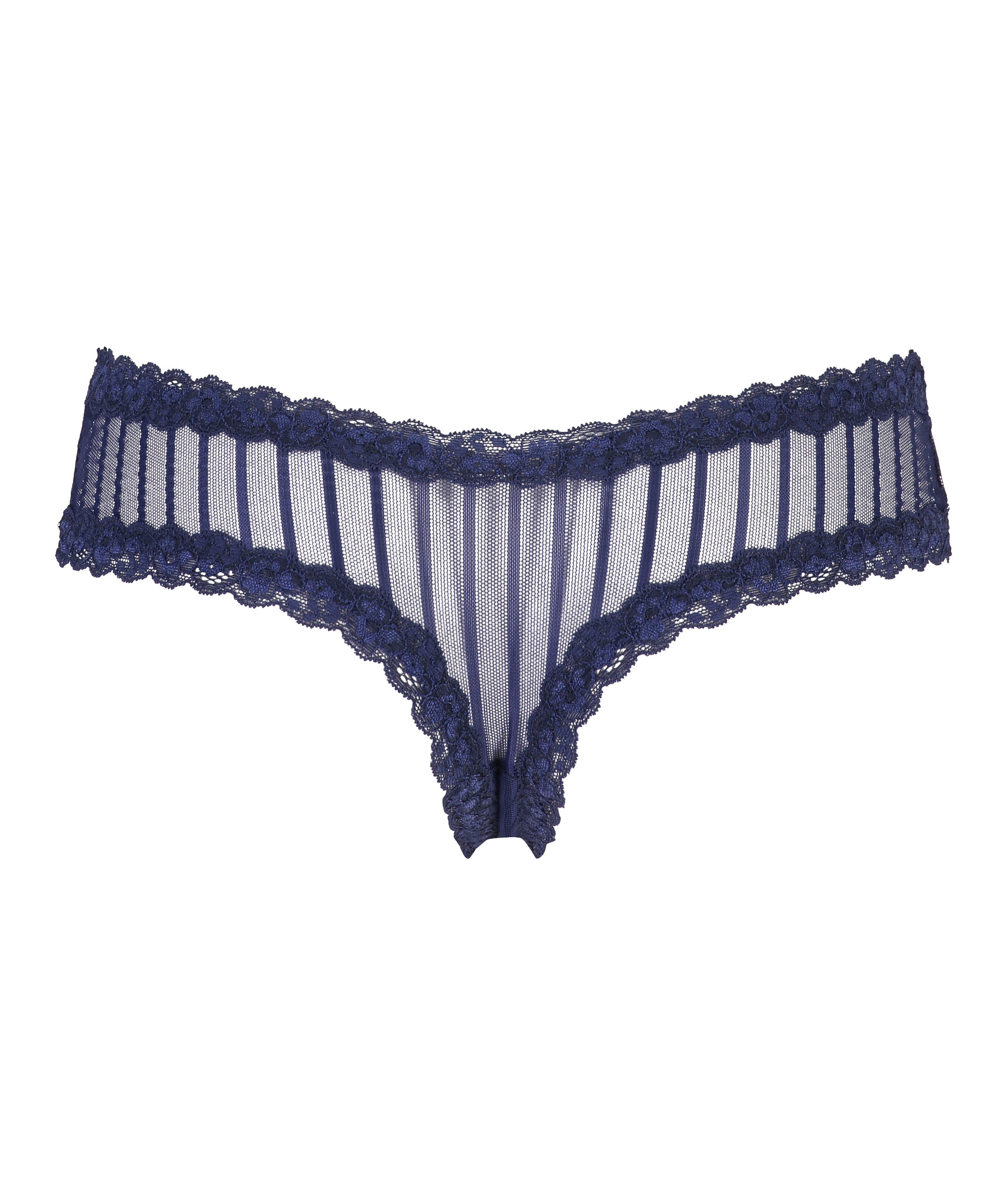 V-shape Mesh Brazilian, Blue, main