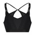 HKMX The Twist Sports Bra, Black