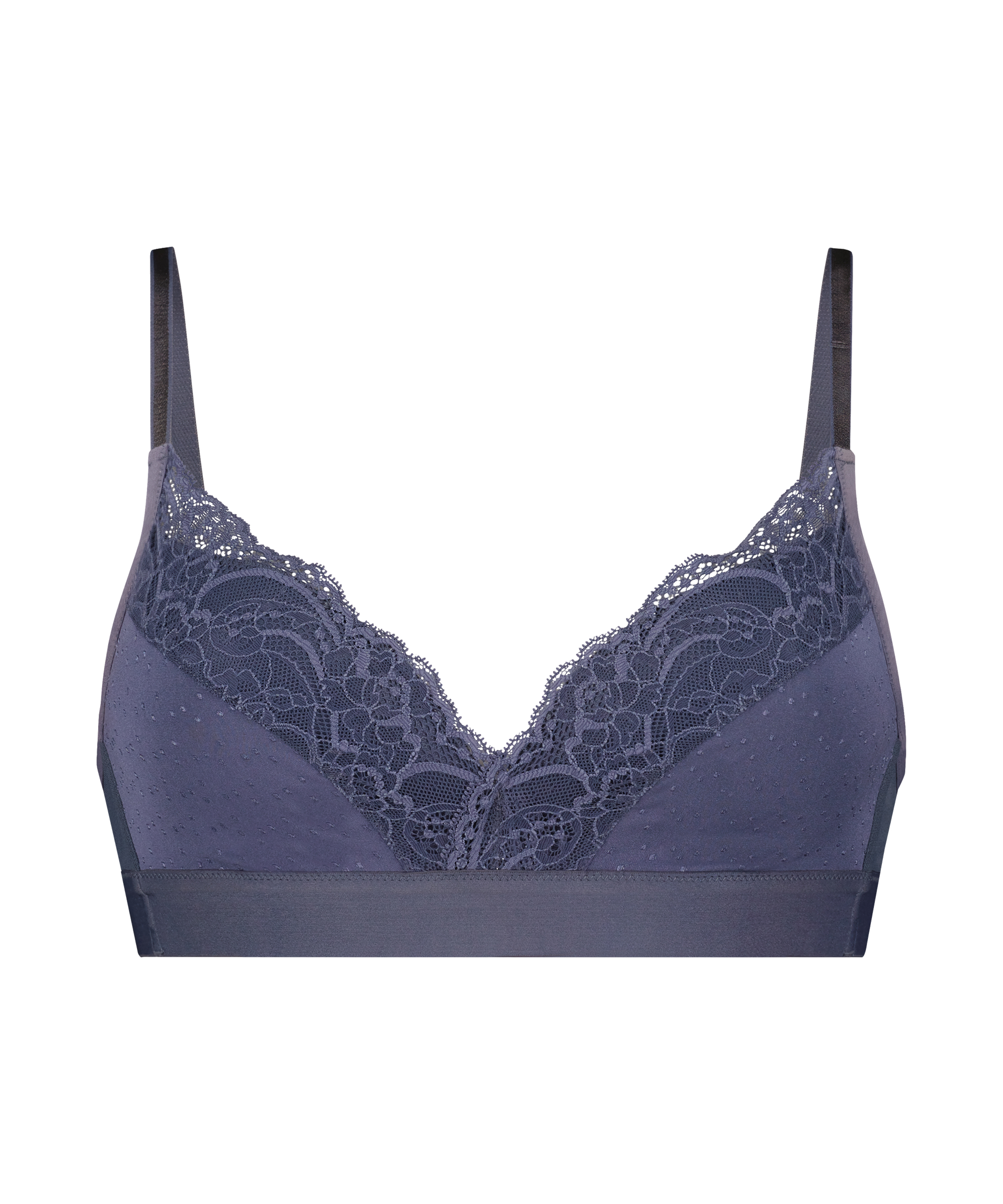 Sophie Padded Non-Underwired Bra, Blue, main
