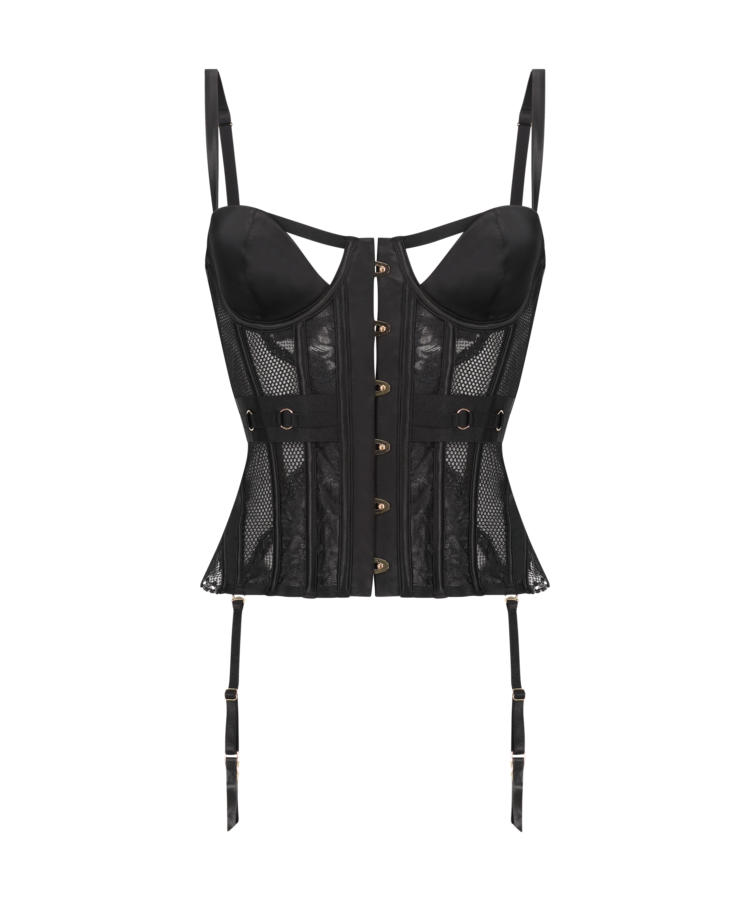 Pleasure Bustier, Black, main