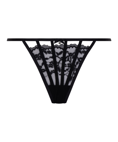Pearl Thong, Black