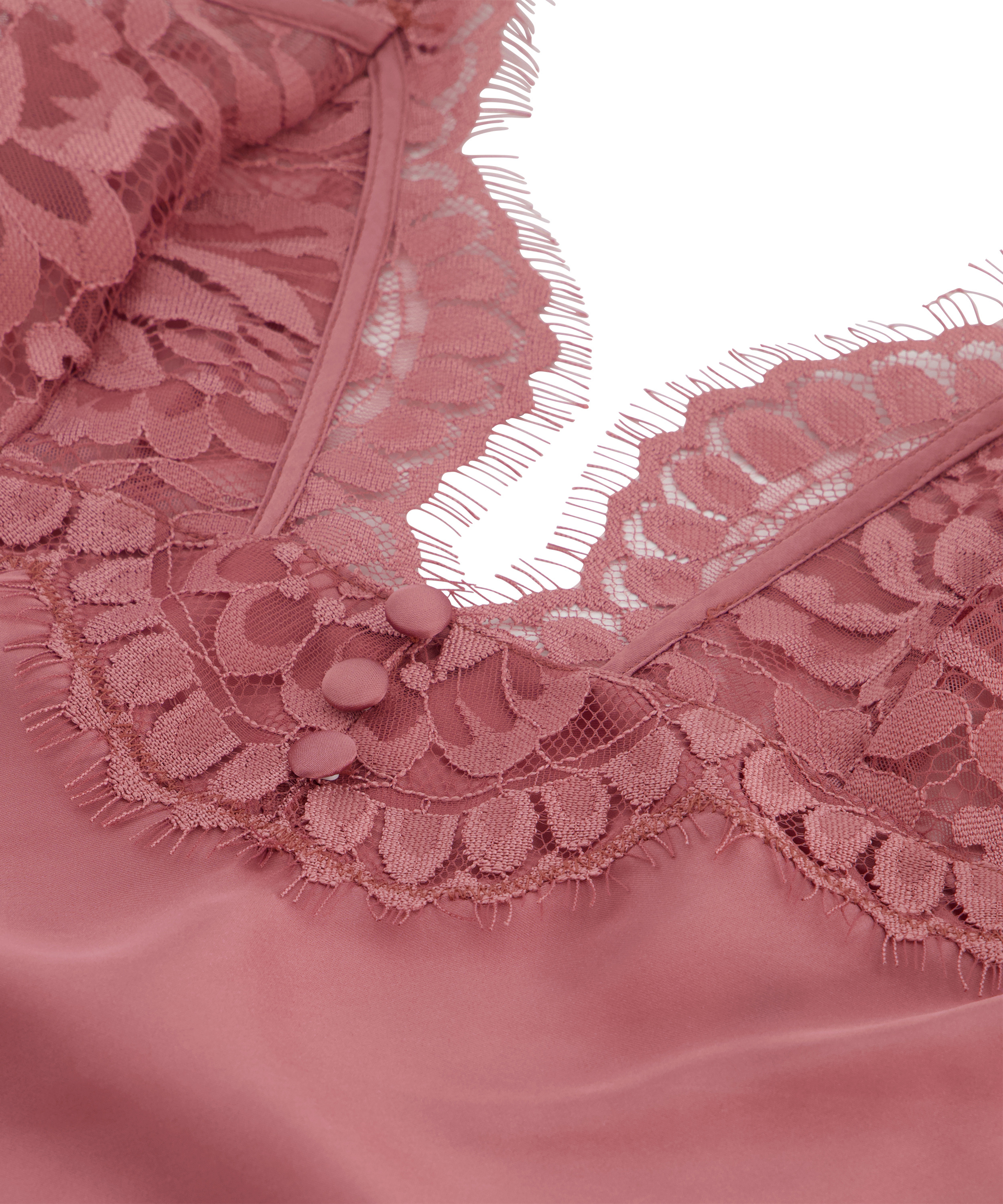 Zara Satin Slip Dress, Pink, main