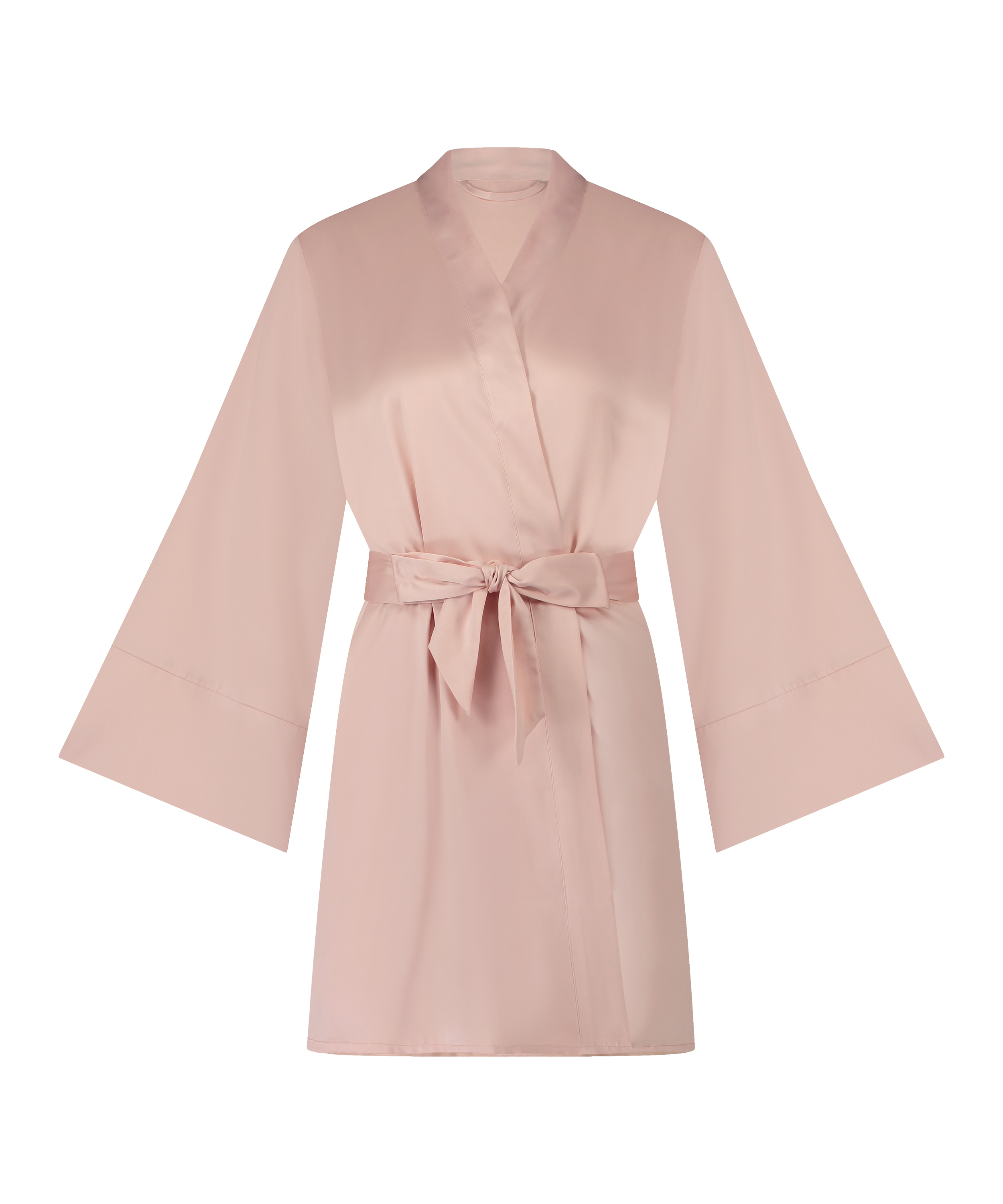 Satin Kimono, Pink, main