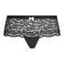 Rose Thong Boxers, Black