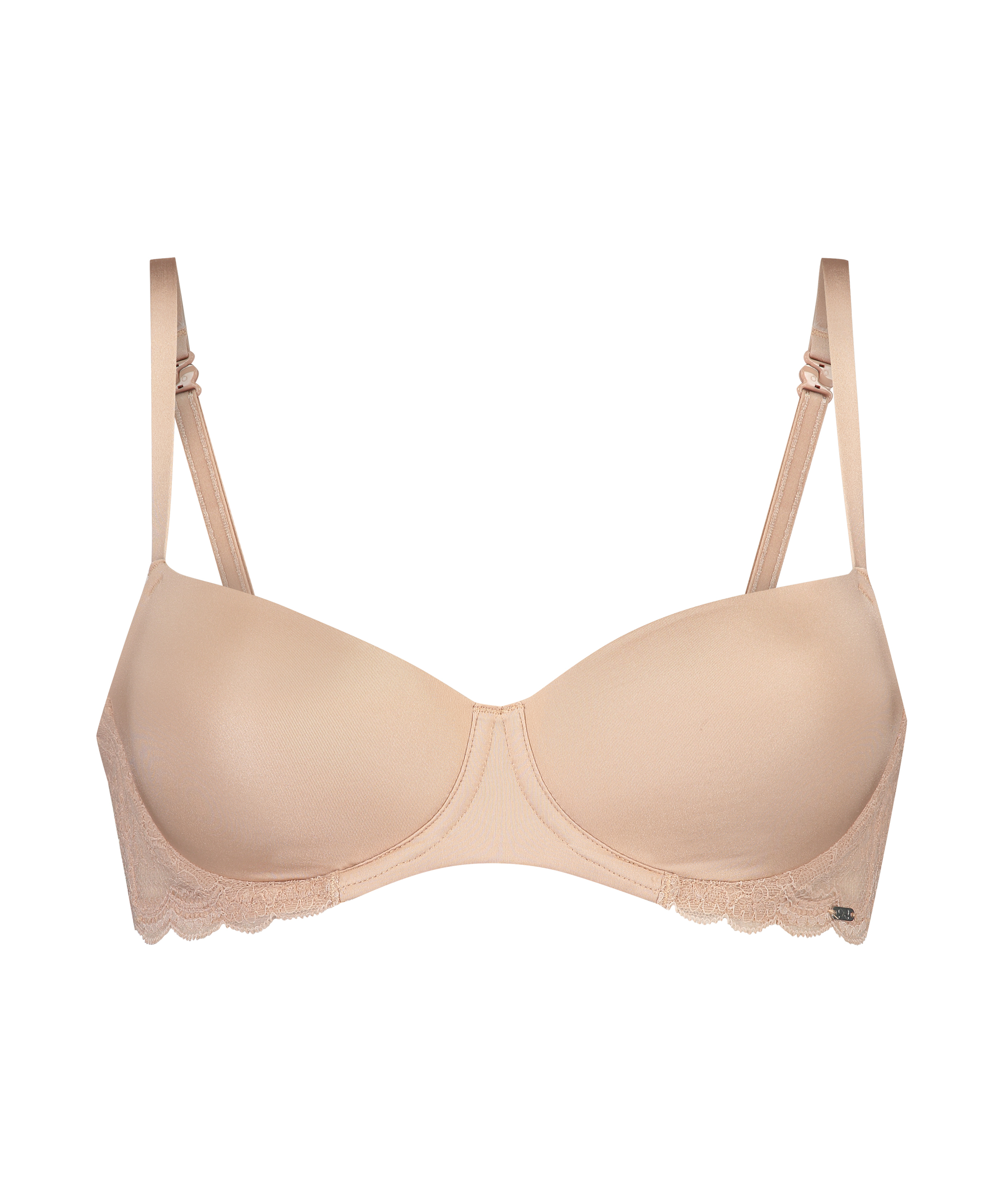 Angie Padded Underwired Bra, One & Only, Beige, main