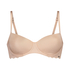 Angie Padded Underwired Bra, One & Only, Beige