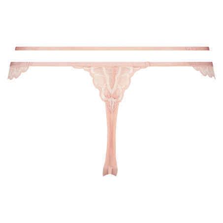 Tulsie tanga thong, Pink