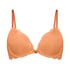 Marine Padded Underwired Push-Up Bra, Orange