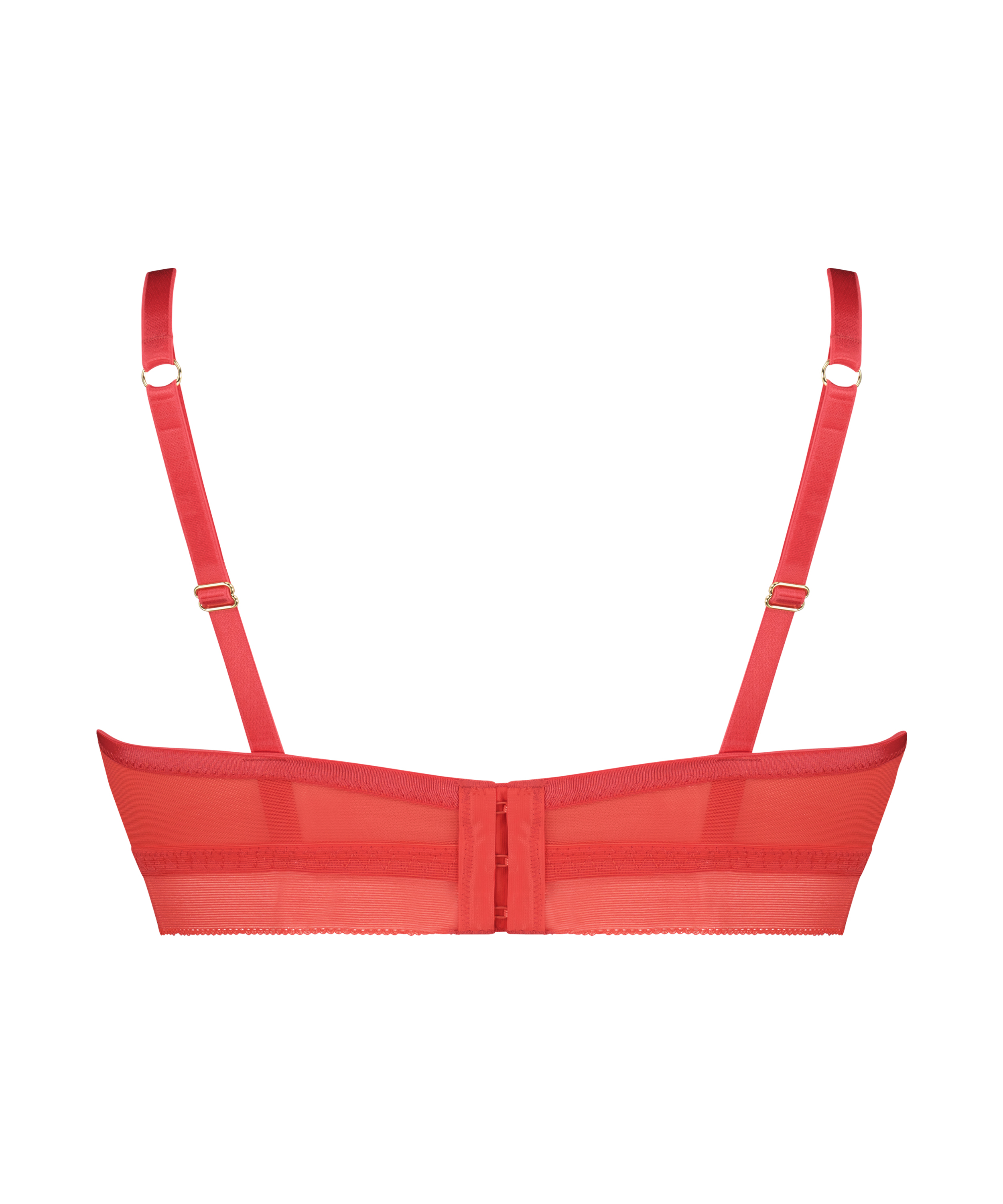 Chione Non-Padded Underwired Bra, Red, main