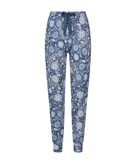Jersey Pyjama Pants, Blue