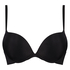Padded Underwired Maximizer Bra Plunge, Black