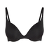 Smooth Padded Underwired Push-Up Bra, Black