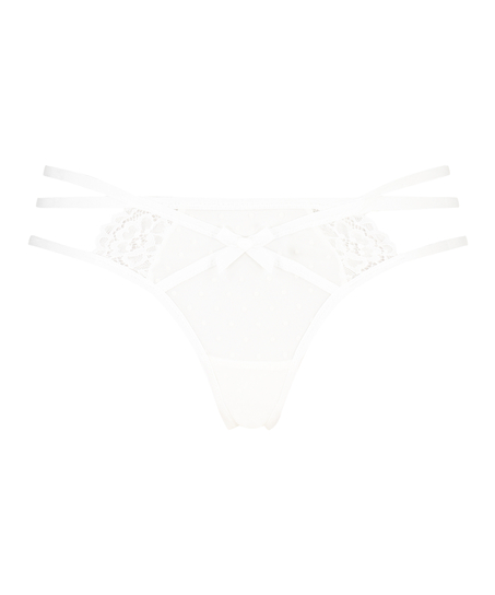 Pine Thong, White