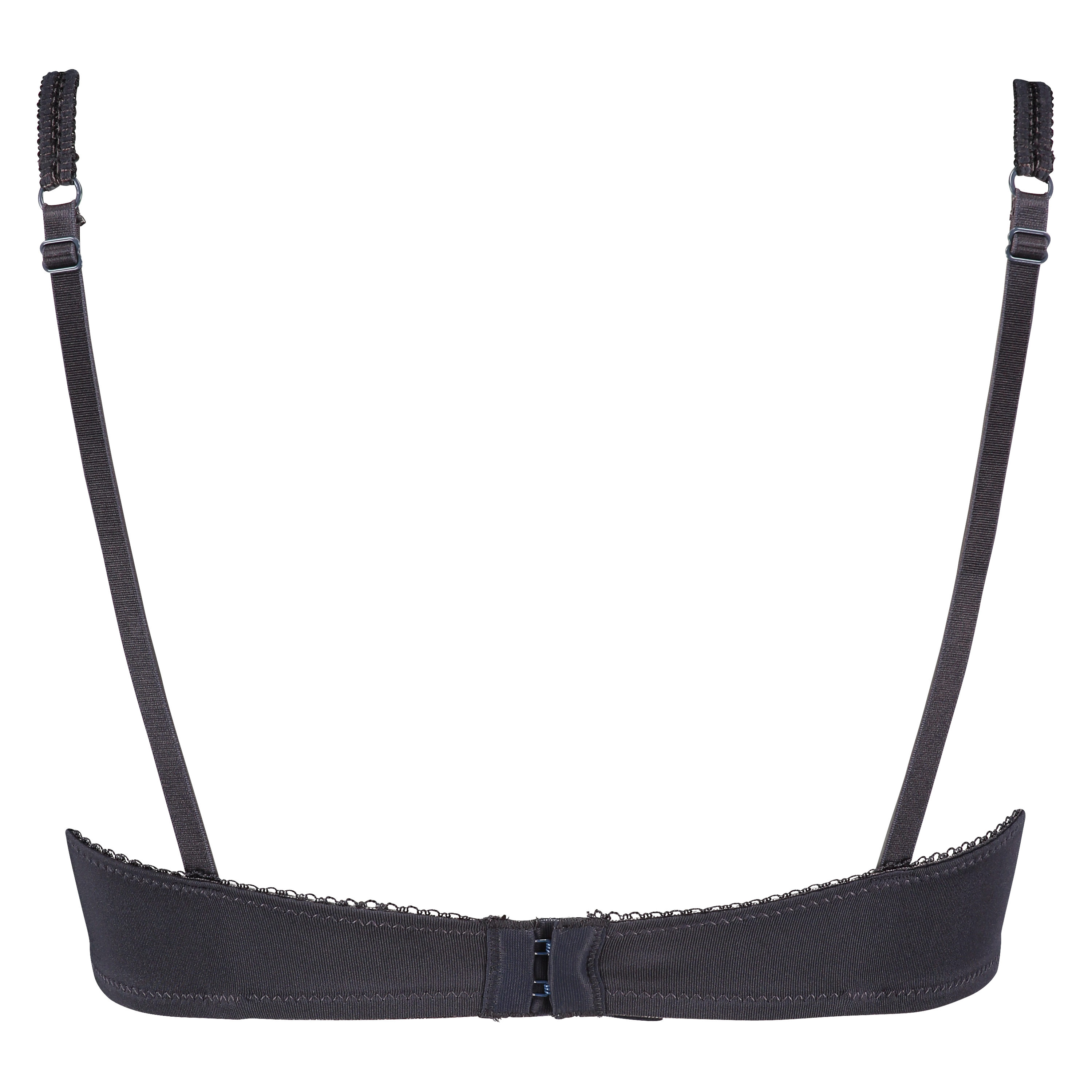 Padded underwired  bra Secret Lace contrast, Grey, main