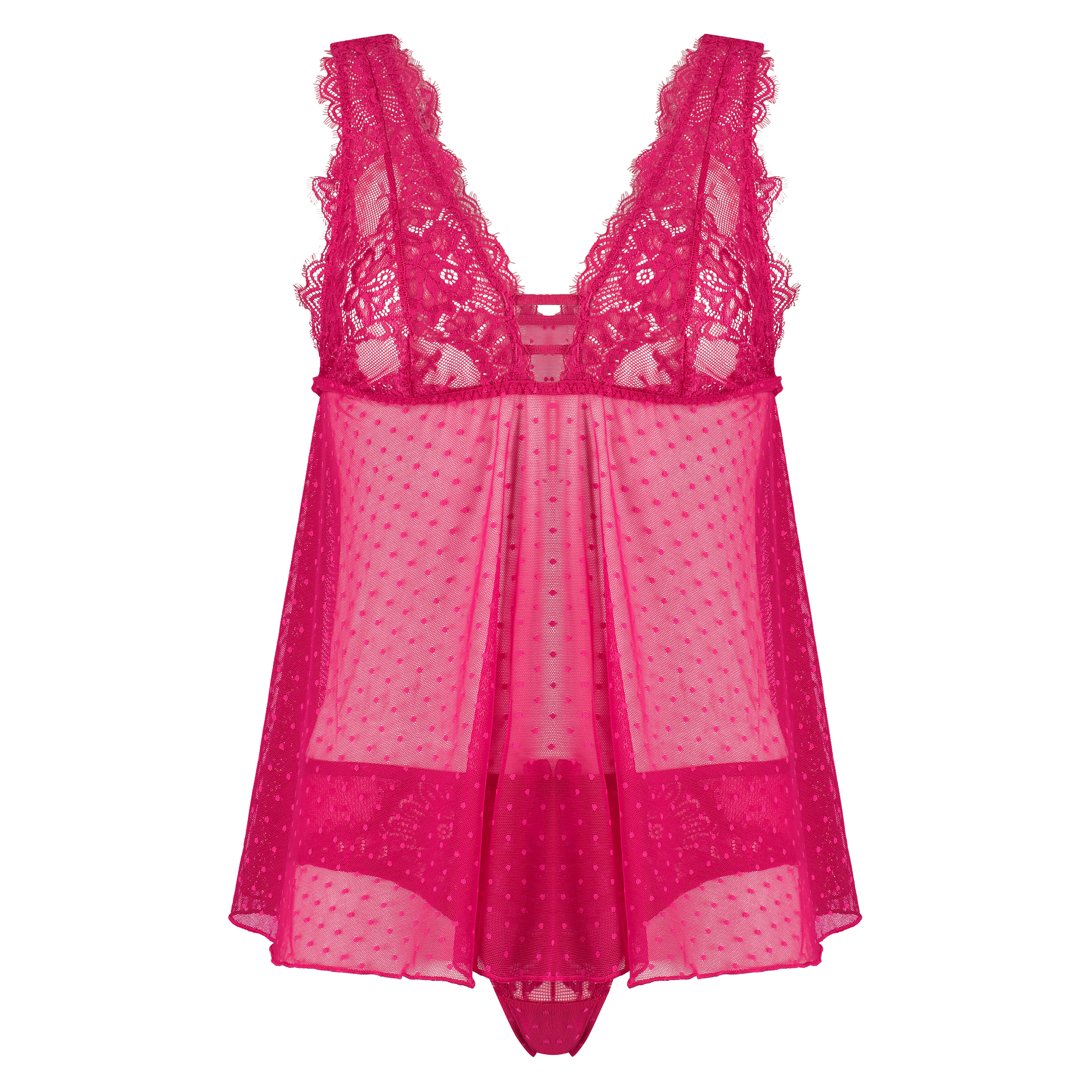 Tricia Cami Set, Pink, main